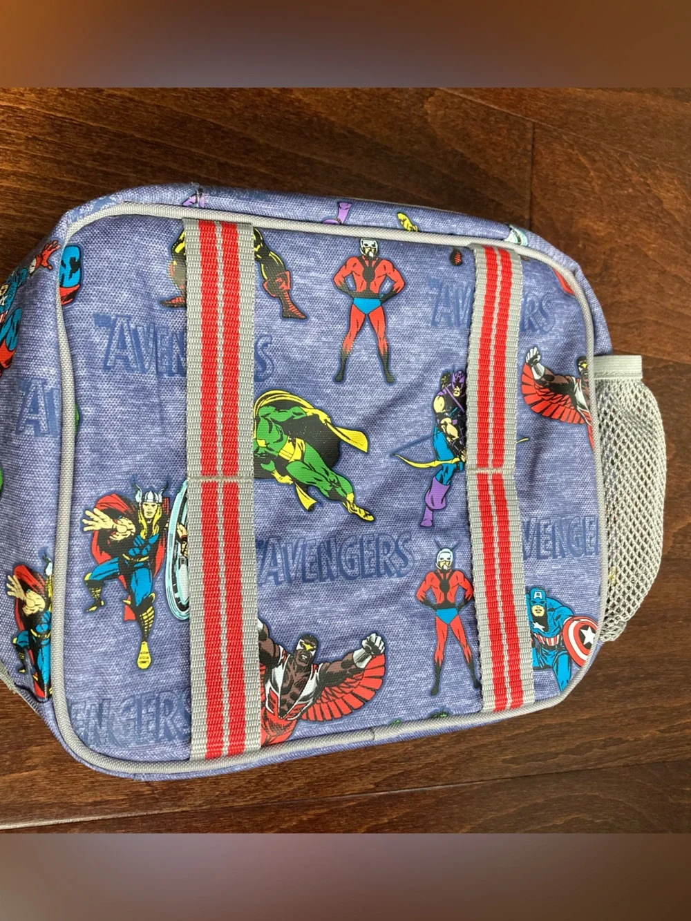 New Pottery Barn Marvel Avengers Kids Glow In The Dark Lunch Box MADDOX Monogram